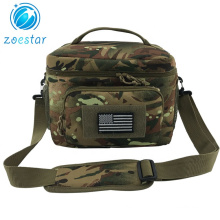Tactical Lunch Cooler Bag Office Work Travel Picnic Beach Insulated Lunchbox Organizer with Molle Webbing